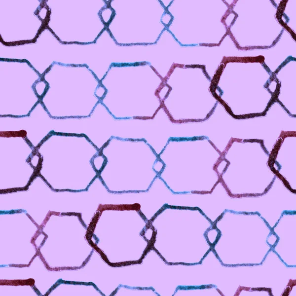 Hexagon minimal pattern. — Stock Photo, Image