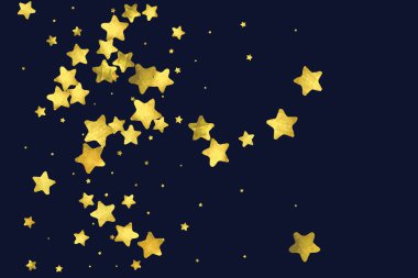 Yuvarlak altın konfeti.