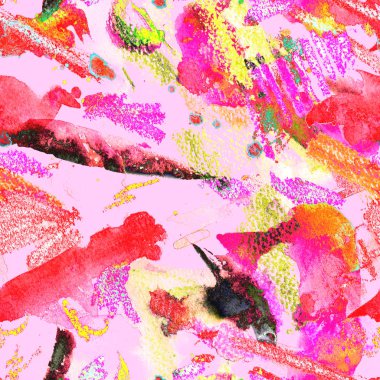 Suluboya kusursuz desen.