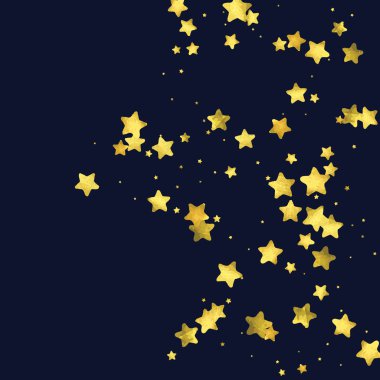 Yuvarlak altın konfeti.