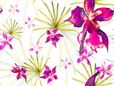 Orkide Kusursuz Desen.