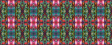 Suluboya Etnik Tasarım. 