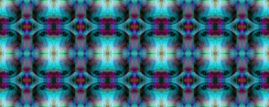 Suluboya Etnik Tasarım. 