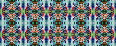 Suluboya Etnik Tasarım. 