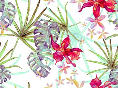 Orkide Kusursuz Desen.