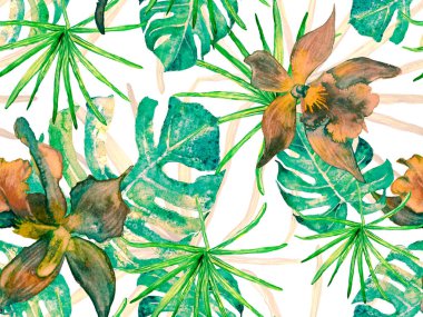 Orkide Kusursuz Desen.