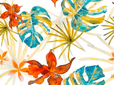 Orkide Kusursuz Desen.