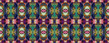 Suluboya Etnik Tasarım. 