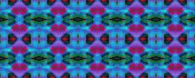 Suluboya Etnik Tasarım. 