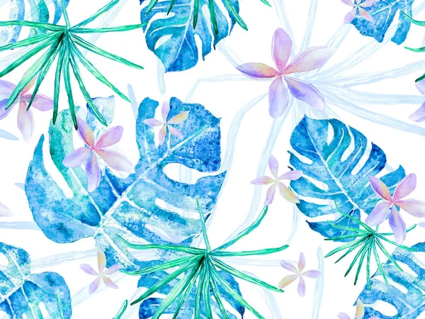 Orchid Seamless Pattern. — Stock Photo, Image