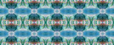 Suluboya Etnik Tasarım. 