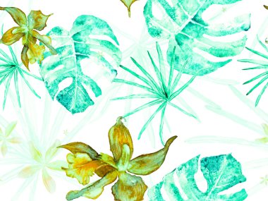 Orkide Kusursuz Desen.