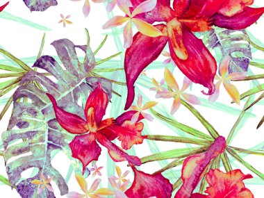 Orkide Kusursuz Desen.