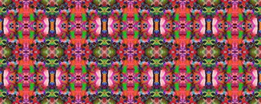 Suluboya Etnik Tasarım. 