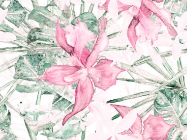 Orkide Kusursuz Desen.