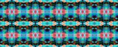 Suluboya Etnik Tasarım. 