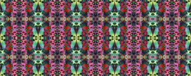 Suluboya Etnik Tasarım. 