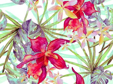 Orkide Kusursuz Desen.