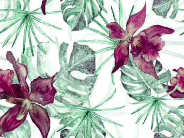 Orkide Kusursuz Desen.