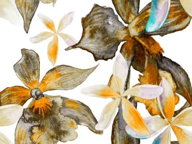 Orkide Kusursuz Desen.