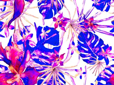 Orkide Kusursuz Desen.