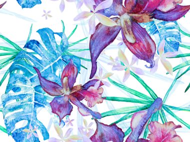 Orkide Kusursuz Desen.