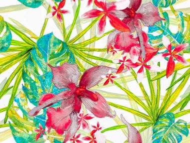 Orkide Kusursuz Desen.