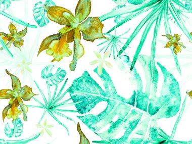 Orkide Kusursuz Desen.