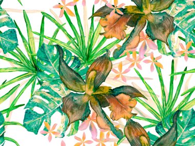 Orkide Kusursuz Desen.