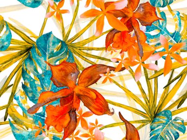 Orkide Kusursuz Desen.