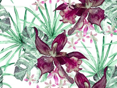 Orkide Kusursuz Desen.