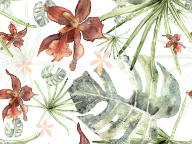 Orkide Kusursuz Desen.