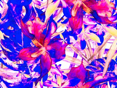 Orkide Kusursuz Desen.