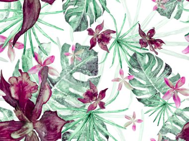 Orkide Kusursuz Desen.