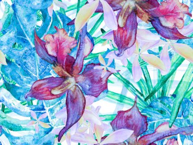 Orkide Kusursuz Desen.