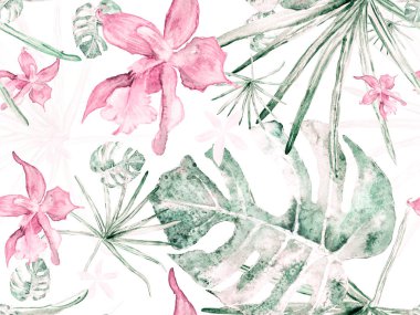 Orkide Kusursuz Desen.