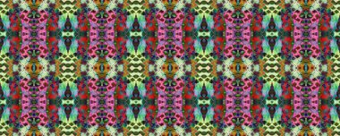 Suluboya Etnik Tasarım. 