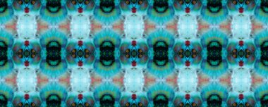 Suluboya Etnik Tasarım. 