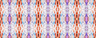 Suluboya Etnik Tasarım. 