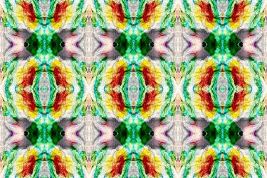 Suluboya Etnik Tasarım. 