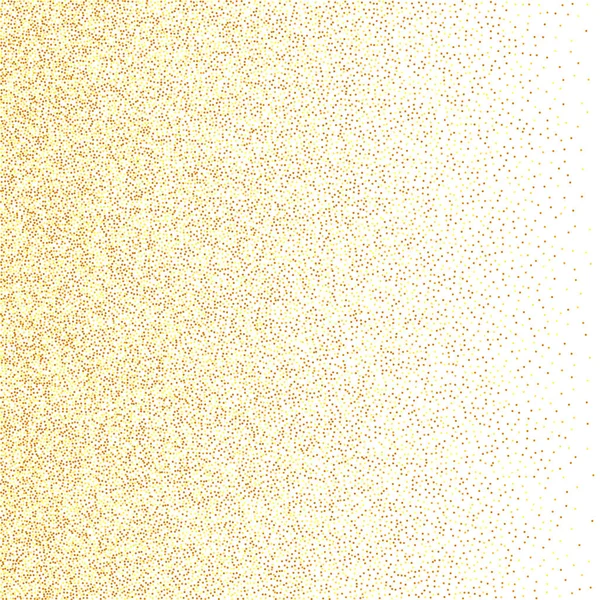 Partículas de polvo dorado aisladas. — Archivo Imágenes Vectoriales