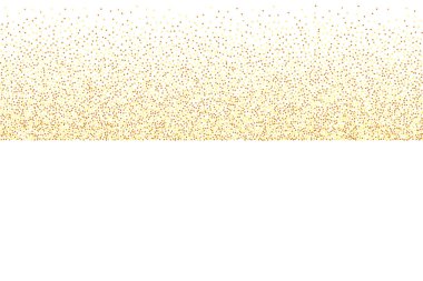 İzole edilmiş altın toz parçacıkları.