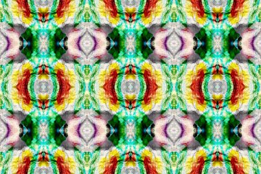 Suluboya Etnik Tasarım. 