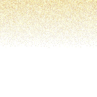 İzole edilmiş altın toz parçacıkları.