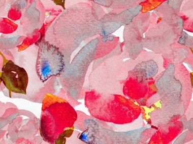 Suluboya Tertemiz Desen 'i Bırakıyor.