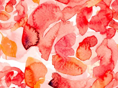 Suluboya Tertemiz Desen 'i Bırakıyor.