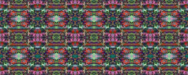 Suluboya Etnik Tasarım. 