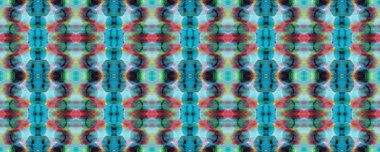 Suluboya Etnik Tasarım. 