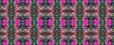 Suluboya Etnik Tasarım. 