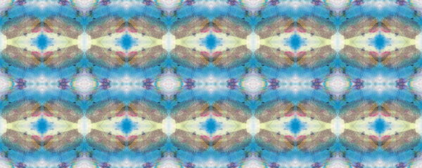Kilim Rug Random Texture. Paintbrush Aztec Background. Watercolor Ethnic Design. Chevron Geometric Swimwear Pattern. Blue, Grey, Green Pastel Fun Rectangle Ikat Rapport. Ethnic Seamless Pattern.